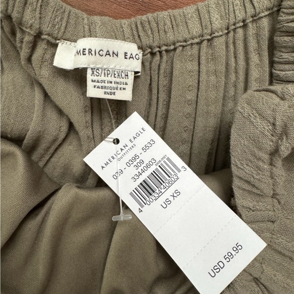 American Eagle Green A Line Maxi Dress - Picture 2 of 4